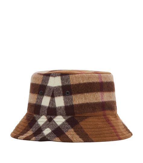 burberry bucket hat sale|burberry check wool bucket hat.